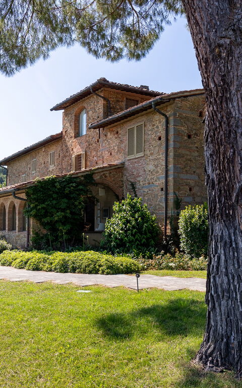 Villa Bellostare: Trädgård, Utomhus