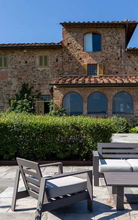 Villa Bellostare: Trädgård, Utomhus