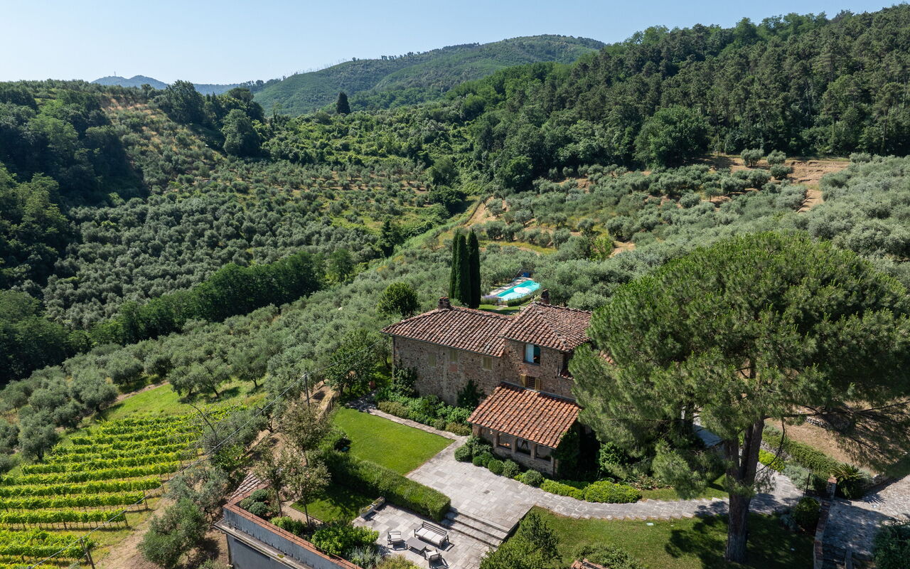 Villa Bellostare: Utomhus, Visningar