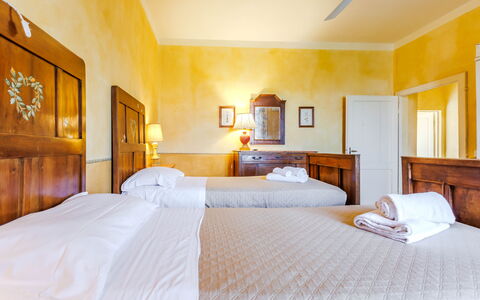 Semesterboende Giallone: sovrum