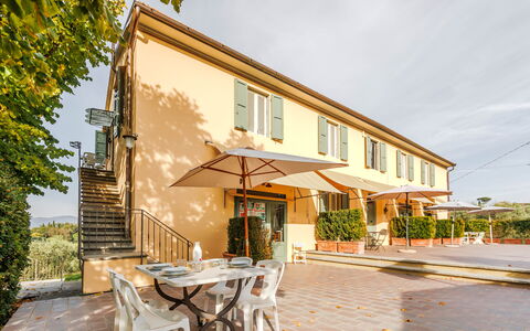 Semesterboende Rossello: Balkong / terrass / uteplats