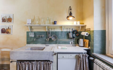 Semesterboende Verderame: Kök