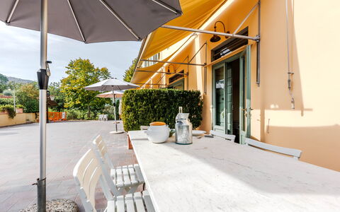 Semesterboende Verderame: Balkong / terrass / uteplats