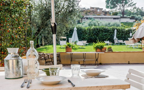 Semesterboende Verderame: Balkong / terrass / uteplats