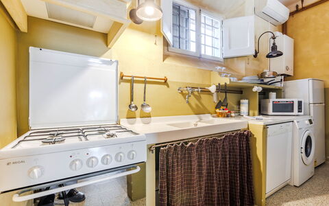 Semesterboende Vinaccia: Kök