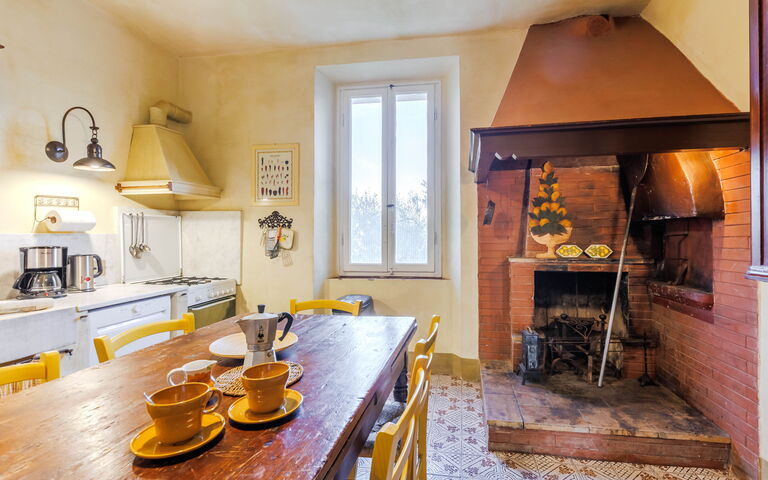 Semesterboende Giallone: Kök, Lunchrum