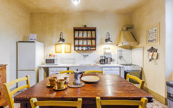 Semesterboende Giallone: Kök, Lunchrum