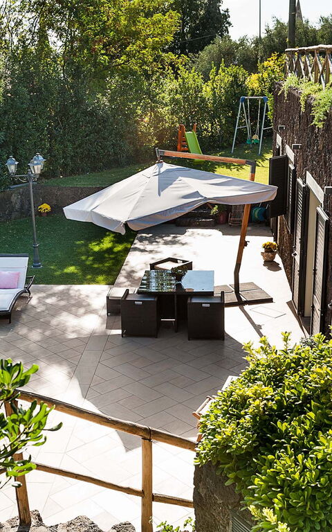 Villa Montefiore: Trädgård