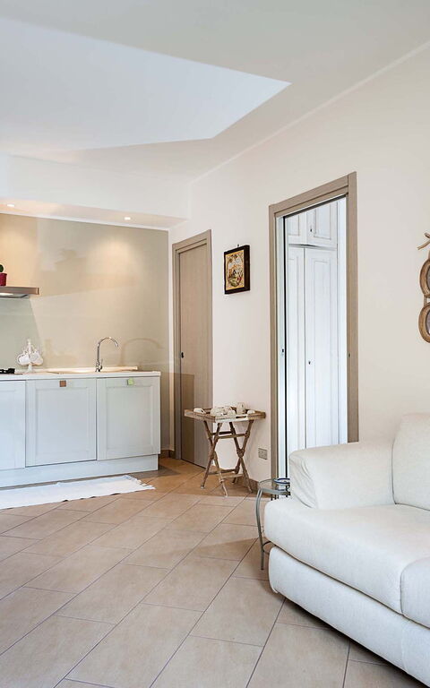 Villa Montefiore: Kök, Vardagsrum