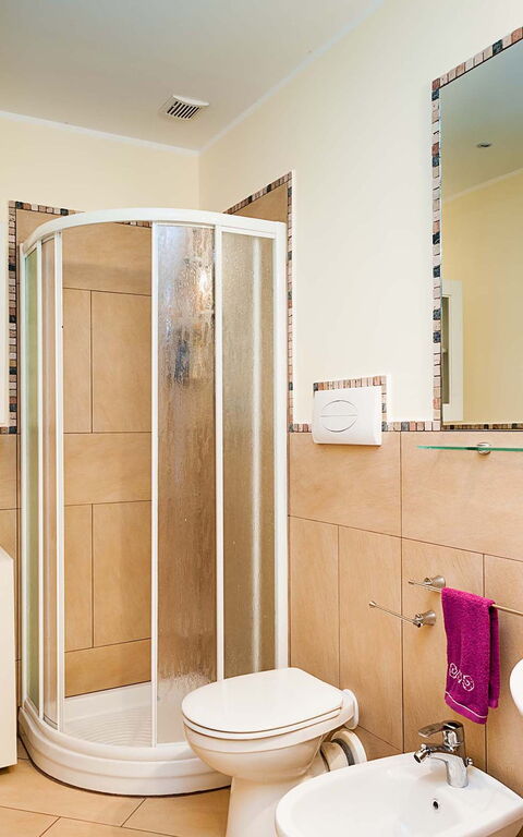 Villa Montefiore: Badrum