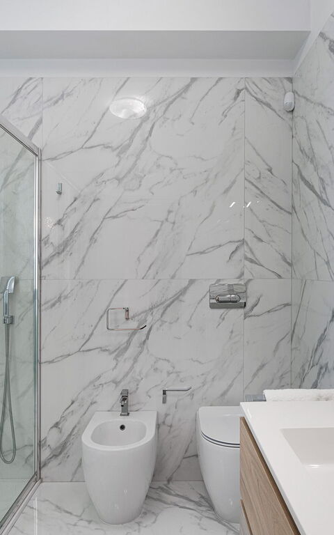 Villa Hermes: Badrum