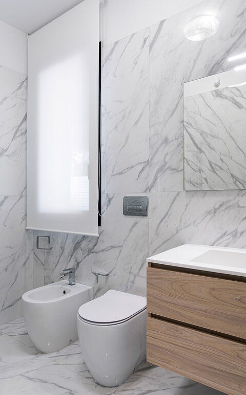 Villa Hermes: Badrum