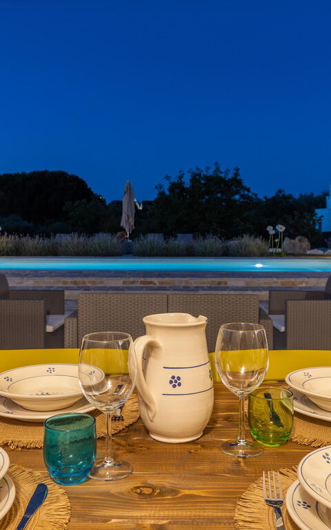 Trullo Adea: Balkong / terrass / uteplats, Exteriör, Utomhus