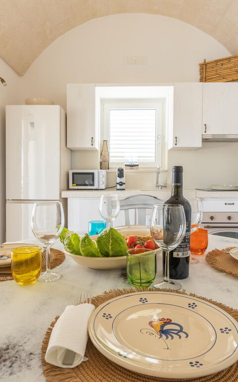 Trullo Adea: Kök, Lunchrum