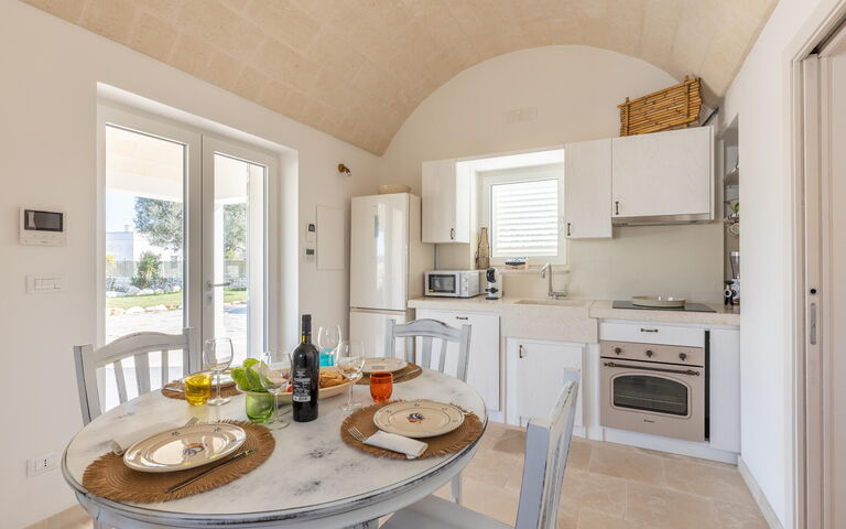 Trullo Adea: Kök, Lunchrum