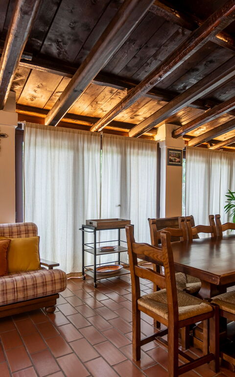 Villa Ca Viola: Kök, Lunchrum