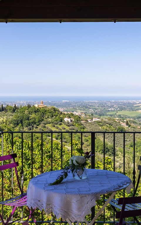 La Nocciola: Balkong / terrass / uteplats, Utomhus, Visningar