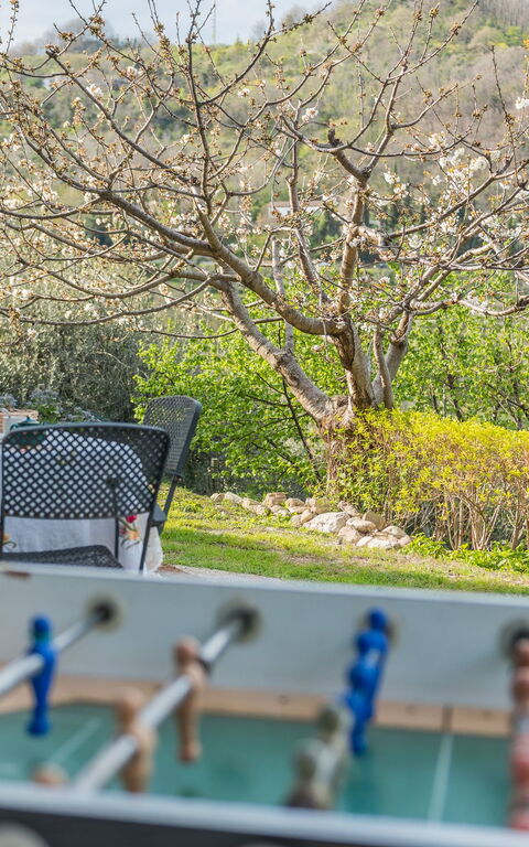 La Nocciola: Exteriör, Utomhus, Visningar