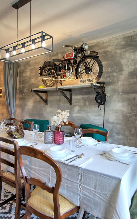 La Nocciola: Kök, Lunchrum