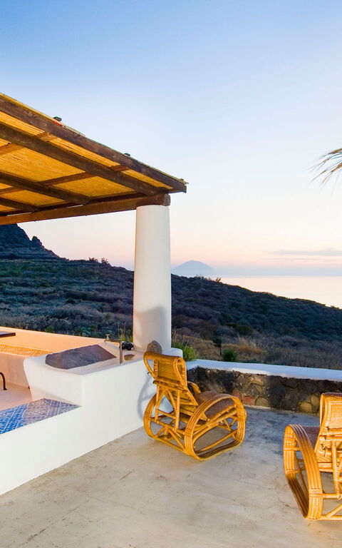 L'ulivo Di Pollara: Balkong / terrass / uteplats, Exteriör, Utomhus, Visningar