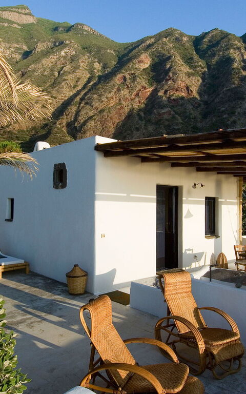 L'ulivo Di Pollara: Balkong / terrass / uteplats, Exteriör, Huvudentré, Utomhus