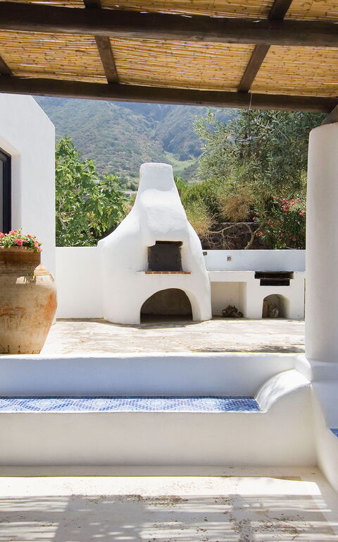 L'ulivo Di Pollara: Balkong / terrass / uteplats, Exteriör, Utomhus