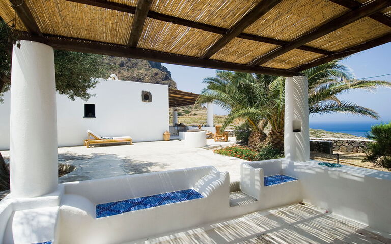 L'ulivo Di Pollara: Balkong / terrass / uteplats, Exteriör, Utomhus, Visningar