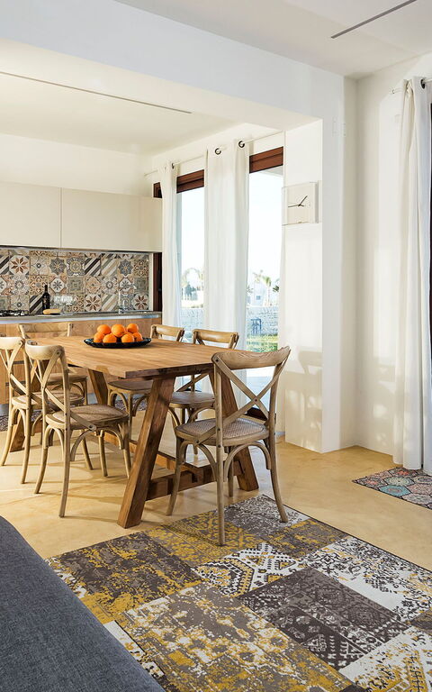 Villa San Lorenzo Ulivo: Kök, Vardagsrum