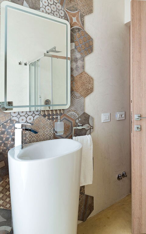 Villa San Lorenzo Ulivo: Badrum