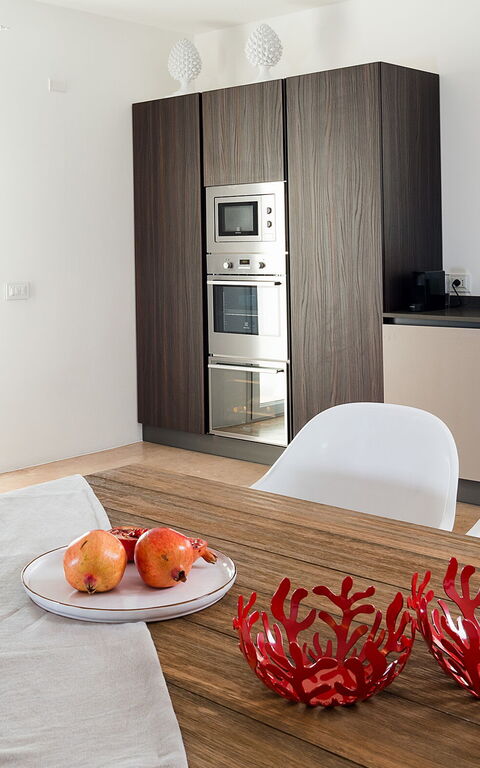 Villa San Lorenzo Fico D'india: Kök, Vardagsrum