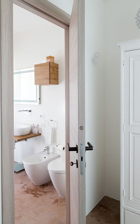 Villa San Lorenzo Fico D'india: Badrum, sovrum