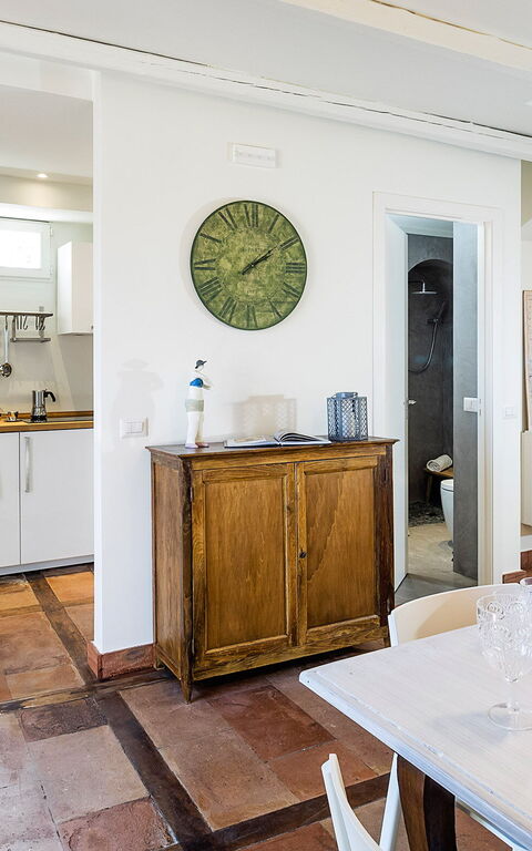 Casa Tecla: Kök, Lunchrum, Vardagsrum