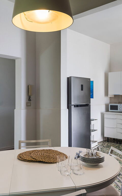 Brezza Marina: Kök, Lunchrum