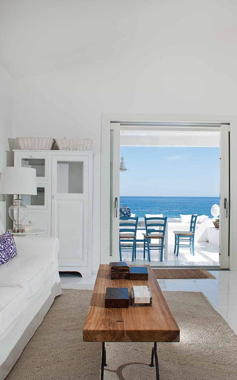 Casa Blu: Vardagsrum