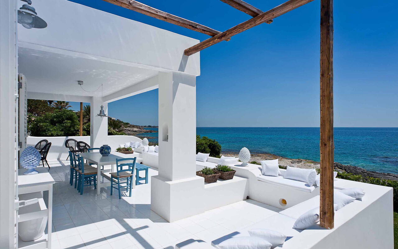 Casa Blu: Balkong / terrass / uteplats, Exteriör, Utomhus