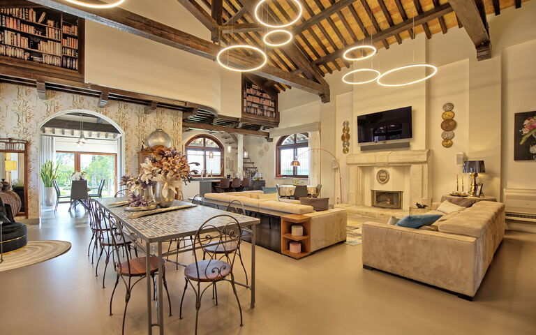 Villa Tagliaferri: Lunchrum