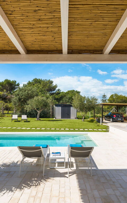 Villa Azulea: Balkong / terrass / uteplats, Exteriör, slå samman, Trädgård, Utomhus