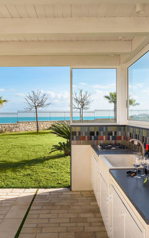 Villa Azulea: Balkong / terrass / uteplats, Trädgård