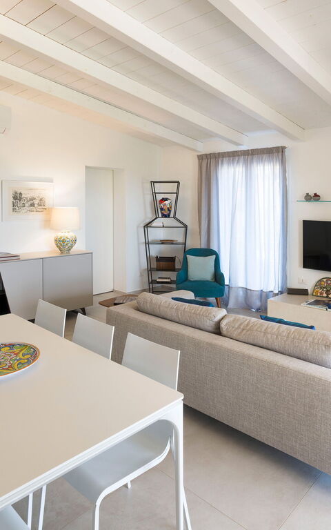 Villa Azulea: Kök, Vardagsrum