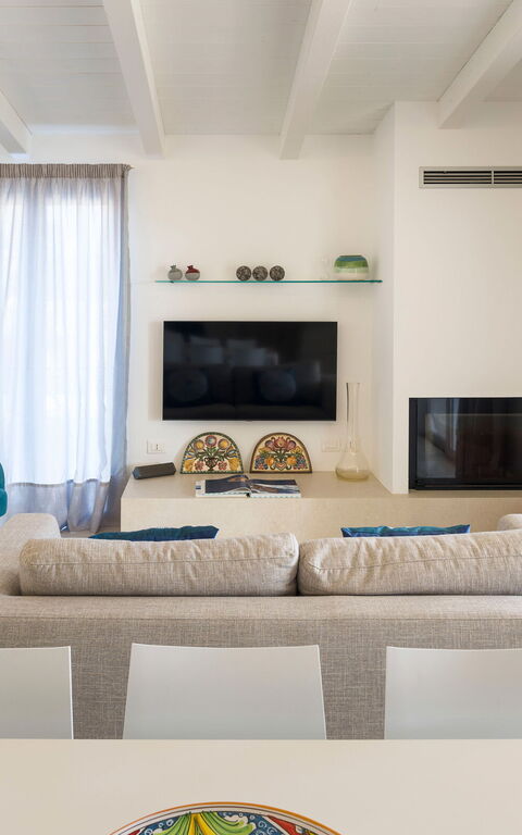 Villa Azulea: Kök, Vardagsrum