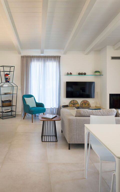 Villa Azulea: Kök, Vardagsrum