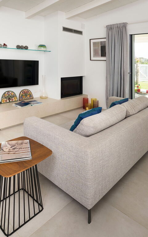 Villa Azulea: Kök, Vardagsrum