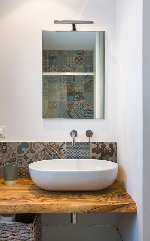 Villa Azulea: Badrum