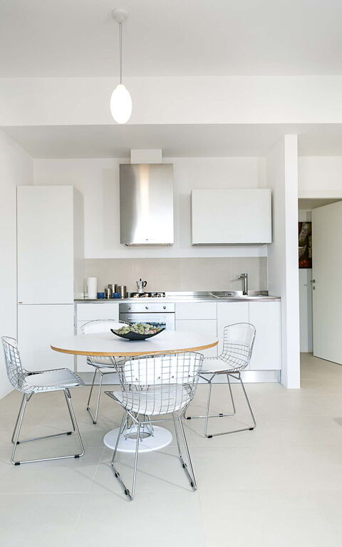 Villa Capo Passero: Kök, Vardagsrum