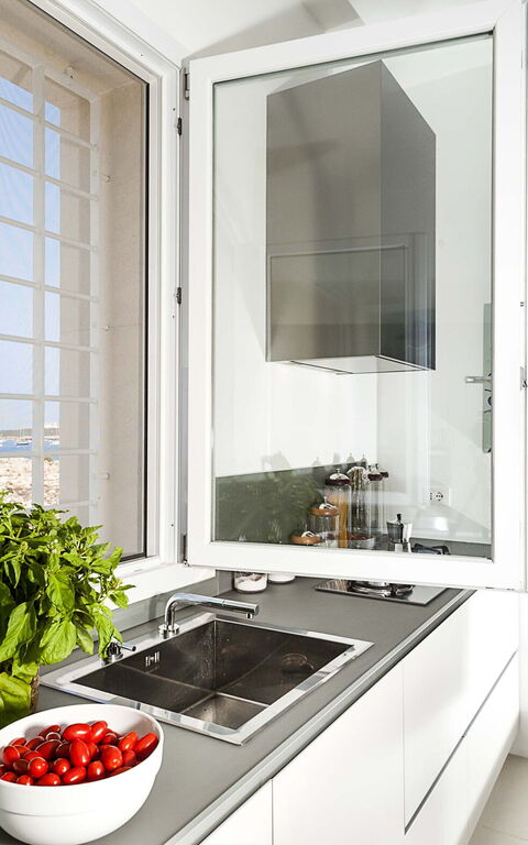 Villa Capo Passero: Kök