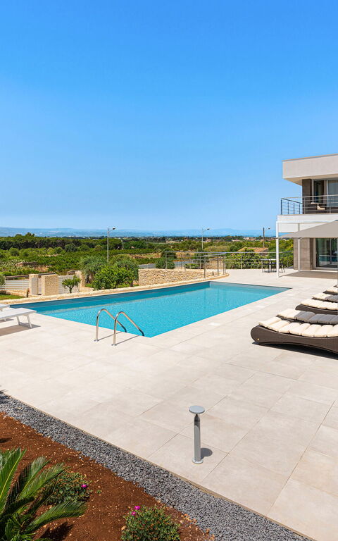 Villa Anna Plemmirio: Exteriör, slå samman, Utomhus