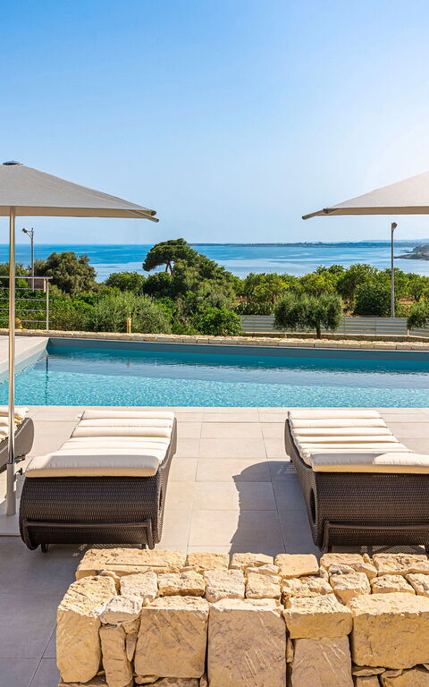 Villa Anna Plemmirio: Exteriör, slå samman, Utomhus