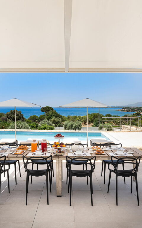 Villa Anna Plemmirio: Balkong / terrass / uteplats, Exteriör, slå samman, Utomhus