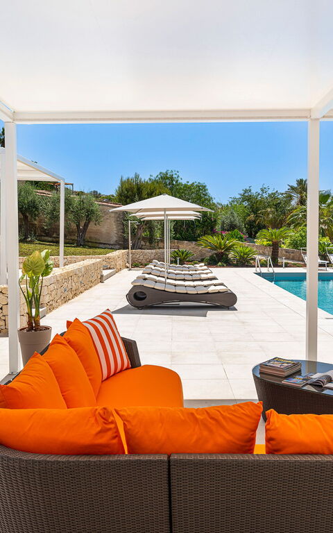 Villa Anna Plemmirio: Exteriör, slå samman, Utomhus