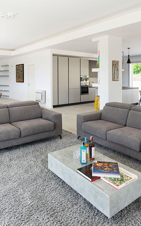 Villa Anna Plemmirio: Vardagsrum